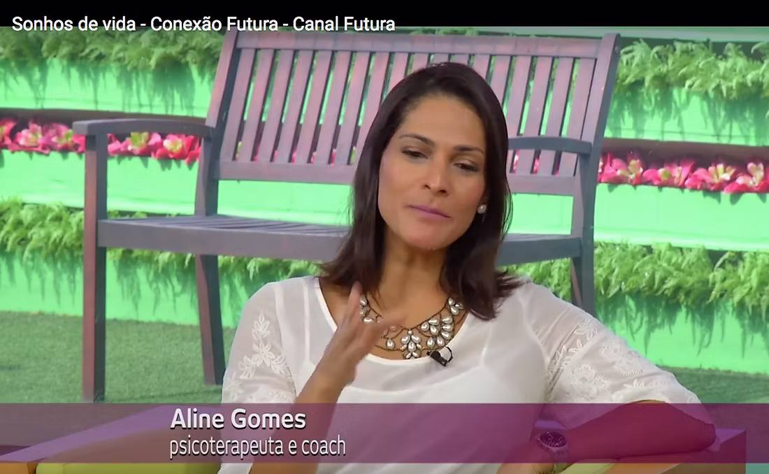 Aline Gomes no Canal Futura – Sonhos e Propósito de Vida
